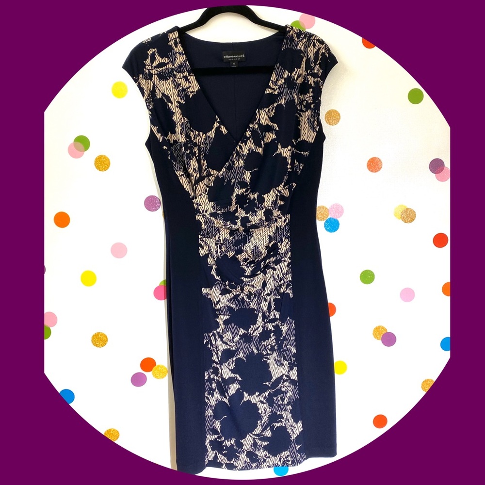 Navy Blue sleeveless dress